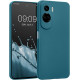KWmobile Θήκη Σιλικόνης Honor 90 Lite με Πλαίσιο Κάμερας - Metallic Caribbean Blue (61745.251)