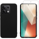 Σετ Θήκη Σιλικόνης & Tempered Glass - Xiaomi Redmi Note 13 5G - Vivid Set - Transparent / Black (VIMAT354BKGLASSTN)
