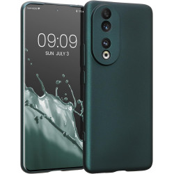 KWmobile Θήκη Σιλικόνης Honor 90 με Πλαίσιο Κάμερας - Metallic Teal (61743.14)