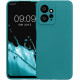 KWmobile Θήκη Σιλικόνης Xiaomi Redmi Note 12 4G με Πλαίσιο Κάμερας - Teal Matte (61181.57)