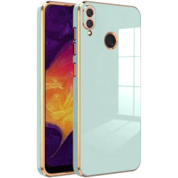 Bodycell Gold Plated - Θήκη Σιλικόνης Xiaomi Redmi Note 7 / Note 7 Pro - Mint Green (5206015071874)