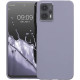 KWmobile Θήκη Σιλικόνης Motorola Moto G13 / G23 - Lavender Grey (60843.130)