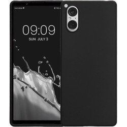 KWmobile Θήκη Σιλικόνης Sony Xperia 5 V - Black (61522.01)