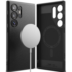 Θήκη Σιλικόνης MagSafe - Samsung Galaxy S24 Ultra - Ringke Onyx Magnetic - Black (8809961783944)