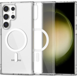Σκληρή Διάφανη Θήκη MagSafe - Samsung Galaxy S24 Ultra - Tech-Protect FlexAir Hybrid - Clear (5906203690503)