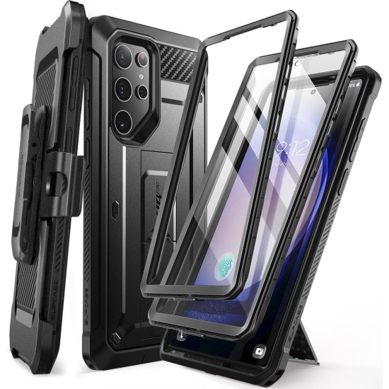 Ανθεκτική Θήκη - Samsung Galaxy S24 Ultra - Supcase Unicorn Beetle Pro Set - Black (843439138919)