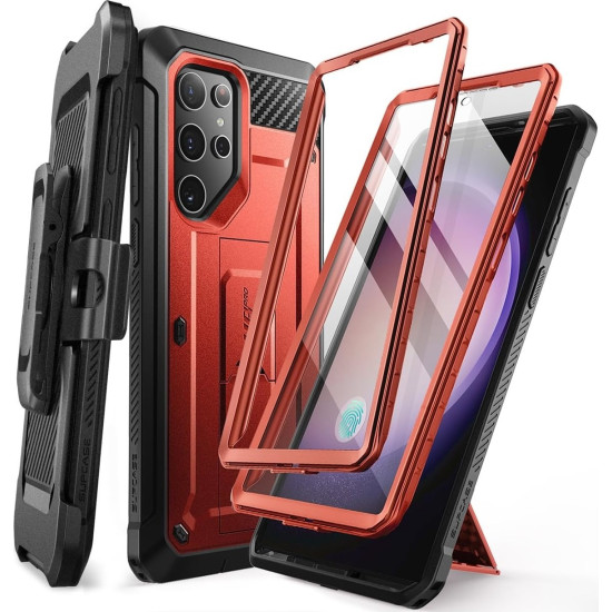 Ανθεκτική Θήκη - Samsung Galaxy S24 Ultra - Supcase Unicorn Beetle Pro Set - Ruddy (843439138933)