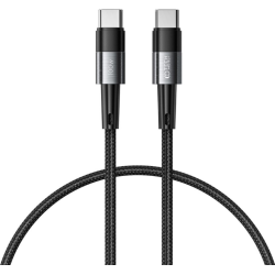 Tech-Protect Ultraboost Cable - Καλώδιο Φόρτισης και Μεταφοράς Δεδομένων Type-C σε Type-C - 25cm - 100W - 5A - Grey (9319456606065)