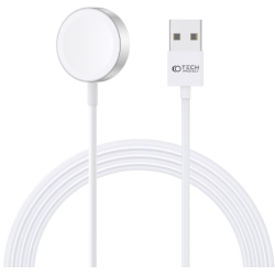 Tech-Protect Ultraboost Magnetic Cable - Μαγνητικός Ασύρματος Φορτιστής USB-A για Apple Watch - 2.5W - 120cm - White (9490713932773)