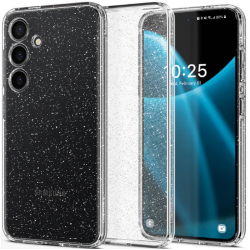 Θήκη Σιλικόνης - Samsung Galaxy S24 - Spigen Liquid Crystal Glitter - Crystal Quartz (ACS07345)