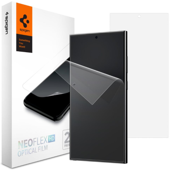 Μεμβράνη Προστασίας Οθόνης - Samsung Galaxy S24 Ultra - Spigen Neo Flex HD Optical Film - 2 Τεμάχια - Clear (AFL07494)