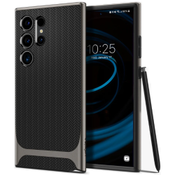 Ανθεκτική Θήκη - Samsung Galaxy S24 Ultra - Spigen Neo Hybrid - Gunmetal (ACS07305)