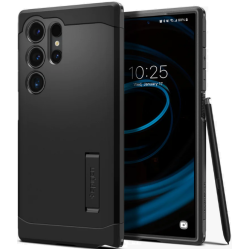 Ανθεκτική Σκληρή Θήκη - Samsung Galaxy S24 Ultra - Spigen Tough Armor - Black (ACS07300)