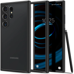 Σκληρή Θήκη - Samsung Galaxy S24 Ultra - Spigen Ultra Hybrid - Matte Black (ACS07295)