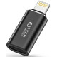 Tech-Protect Ultraboost Adapter - Αντάπτορας Lightning (male) σε Type-C (female) - Black (9490713933800)