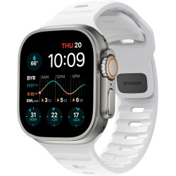 Nomad Αδιάβροχο Λουράκι Σιλικόνης Sport Band - Apple Watch Ultra/SE/11/10/9/8/7/6/5/4 (49/46/45/44mm) - White (NM01111085)