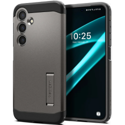 Ανθεκτική Σκληρή Θήκη - Samsung Galaxy S24 Plus - Spigen Tough Armor - Gunmetal (ACS07333)