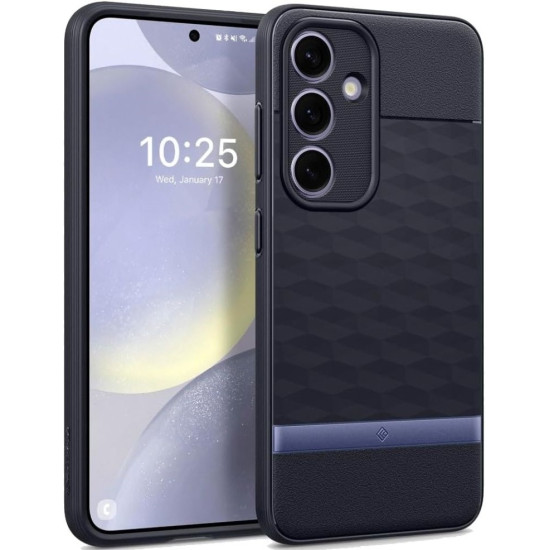 Ανθεκτική Θήκη Σιλικόνης - Samsung Galaxy S24 Plus - Caseology Parallax - Navy Violet (ACS07419)