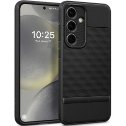 Ανθεκτική Θήκη Σιλικόνης - Samsung Galaxy S24 Plus - Caseology Parallax - Matte Black (ACS07339)