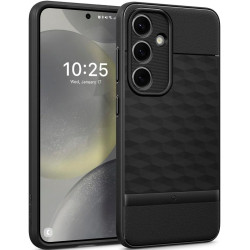 Ανθεκτική Θήκη Σιλικόνης - Samsung Galaxy S24 - Caseology Parallax - Matte Black (ACS07368)