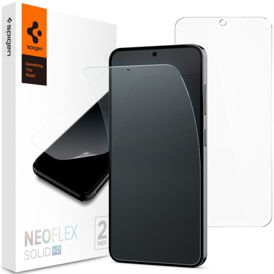 Μεμβράνη Προστασίας Οθόνης - Samsung Galaxy S24 - Spigen Neo Flex Solid HD - 2 Τεμάχια - Clear (AFL07439)