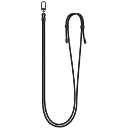 Spigen Universal Crossbody Strap - Ρυθμιζόμενο Λουράκι Λαιμού για Μεταφορά Αξεσουάρ / Θήκες Smartphone / AirPods / AirTag 2 / 1 / Κλειδιά από Ύφασμα Dacron - Black (AFA06263)