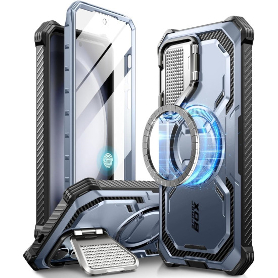 Ανθεκτική Θήκη MagSafe με Μεταλλικό Κάλυμμα για την Κάμερα - Samsung Galaxy S24 - Supcase i-Blason Armorbox Mag - Tilt (843439138711)