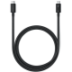 Satechi Thunderbolt 4 Pro Cable - Καλώδιο Φόρτισης / Μεταφοράς Δεδομένων με 8K Ανάλυση Βίντεο - Thunderbolt 4 Type-C σε Thunderbolt 4 Type-C - 240W - 100cm - Black (ST-YTB100K)