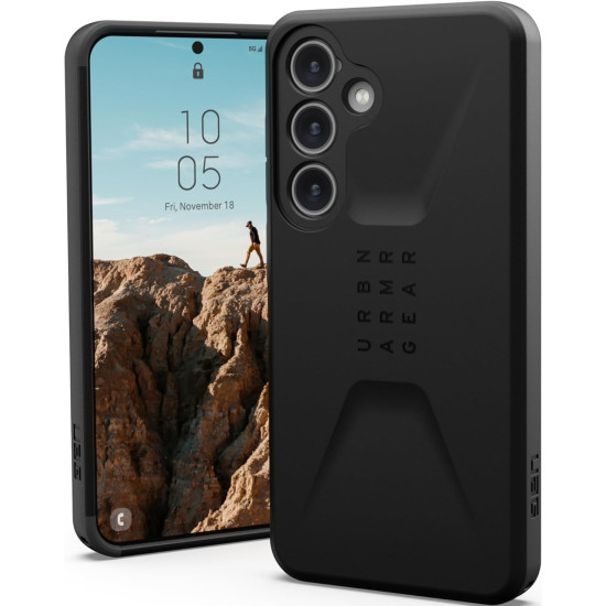 Ανθεκτική Θήκη - Samsung Galaxy S24 - UAG Civilian Series - Black (214437114040)