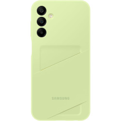 Θήκη Σιλικόνης με Υποδοχή για Κάρτα - Samsung Galaxy A15 - Official Samsung Card Slot Case - Lime (EF-OA156TMEGWW)
