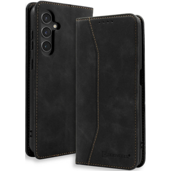 Bodycell Θήκη - Πορτοφόλι Samsung Galaxy S23 FE - Black (5206015072031)