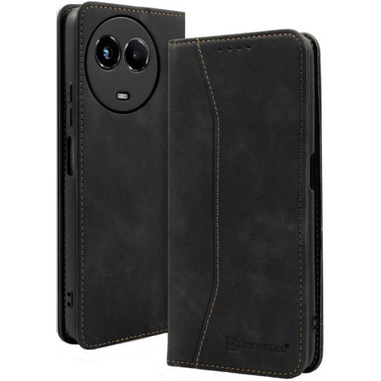 Bodycell Θήκη - Πορτοφόλι Realme 11 5G - Black (5206015073243)