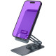 Buddi Phone Holder for Desk - Αναδιπλούμενη Περιστρεφόμενη Βάση Γραφείου για Smartphone / Tablet - Space Grey - 5 Έτη Εγγύηση (8719246408212)
