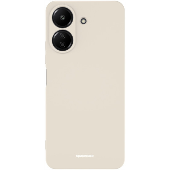 Spacecase Silicone Case - Θήκη Σιλικόνης Xiaomi Redmi 13C 4G / Poco C65 - Bone (5905719107253)