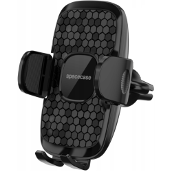Spacecase SC12 Ghost Series Air Vent Car Holder - Universal Ρυθμιζόμενη Βάση Στήριξης Κινητών / Smartphone 4.7" - 7" για Αεραγωγούς Αυτοκινήτων - Black (5905719039059)