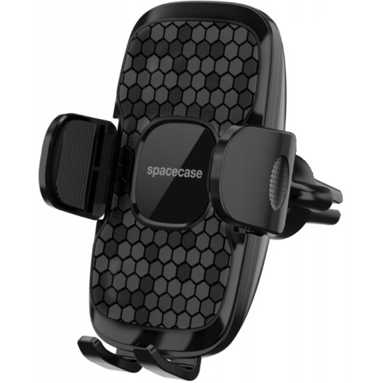 Spacecase SC12 Ghost Series Air Vent Car Holder - Universal Ρυθμιζόμενη Βάση Στήριξης Κινητών / Smartphone 4.7" - 7" για Αεραγωγούς Αυτοκινήτων - Black (5905719039059)