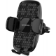 Spacecase SC12 Ghost Series Air Vent Car Holder - Universal Ρυθμιζόμενη Βάση Στήριξης Κινητών / Smartphone 4.7" - 7" για Αεραγωγούς Αυτοκινήτων - Black (5905719039059)