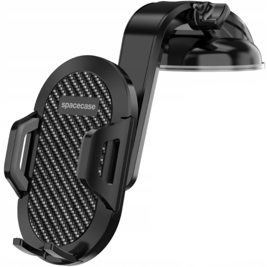 Spacecase SC15 Universal Dashboard Car Holder - Universal Βάση Κινητών με Βεντούζα για Ταμπλό Αυτοκινήτου - Black (5905719039080)
