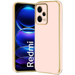 Bodycell Gold Plated - Θήκη Σιλικόνης Xiaomi Redmi Note 12 Pro Plus - Pink (5206015071805)