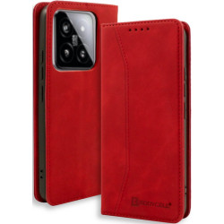 Θήκη Πορτοφόλι - Xiaomi 14 - Bodycell Book Case - Red (5206015073328)