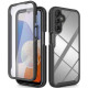 Full Body Θήκη 360° - Samsung Galaxy A15 - Tech-Protect Defense360 - Black (5906203690183)