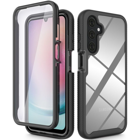 Tech-Protect Θήκη Defense360 - Samsung Galaxy A25 - Black (5906203690305)