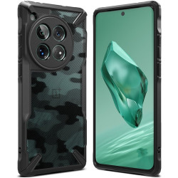 Σκληρή Θήκη - OnePlus 12 - Ringke Fusion X - Camo Black (8809961785030)