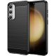 Θήκη Σιλικόνης - Samsung Galaxy A55 - Techsuit Carbon Silicone - Black (5949419081758)