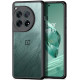 Premium Ημιδιάφανη Σκληρή Θήκη - OnePlus 12 - DuxDucis Aimo Series - Black (6934913020326)