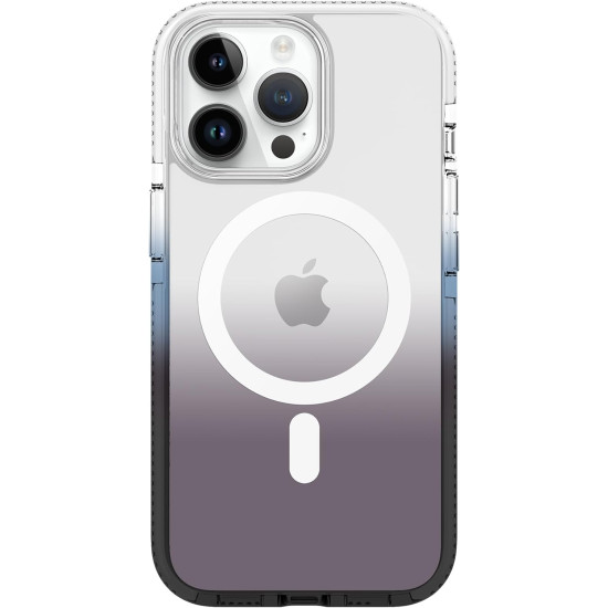 Θήκη iPhone 15 Pro Max Prodigee Safetee Flow + Mag Ανθεκτική Ημιδιάφανη με MagSafe - Night (IPH15P-6.7-FLWM-NGT)