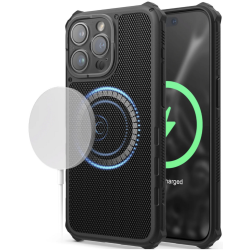 Elago Magnetic Armor - Ανθεκτική MagSafe Θήκη Σιλικόνης - Apple iPhone 15 Pro Max - Black (ES15MSAM67PRO-BK)