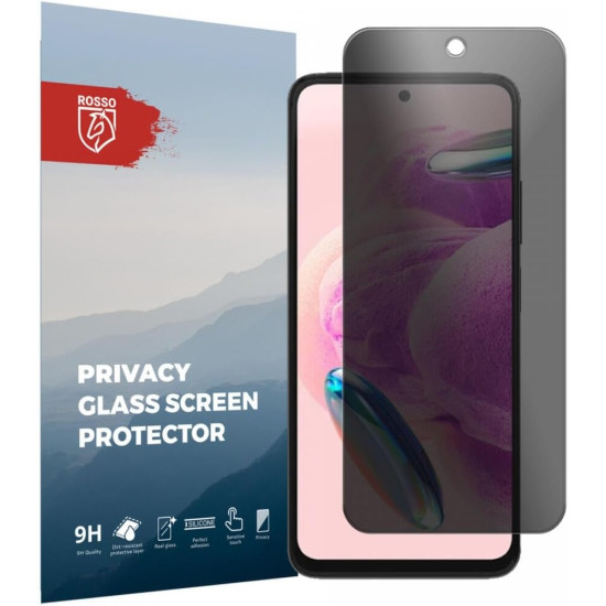 Rosso Tempered Glass Privacy - Αντιχαρακτικό Γυαλί Προστασίας Απορρήτου Οθόνης Xiaomi Redmi Note 12S (8719246429118)