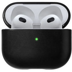 Nomad Modern Leather Case - Δερμάτινη Θήκη για Apple AirPods 3rd Gen - Black (NM01000785)