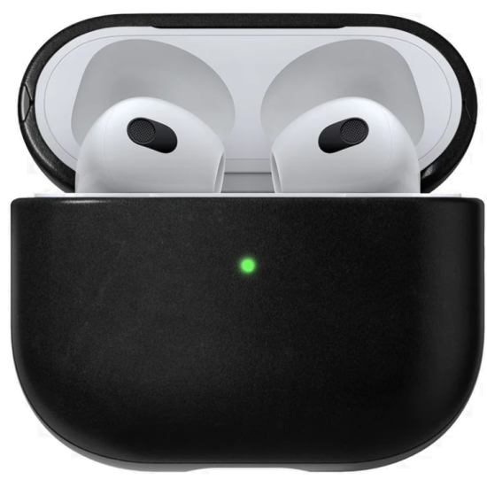 Nomad Modern Leather Case - Δερμάτινη Θήκη για Apple AirPods 3rd Gen - Black (NM01000785)